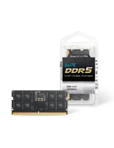 RAM SODIMM DDR5 32GB 4800MHz Teamgroup Elite (TED532G4800C40D-S01)