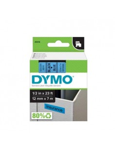 Dymo D1 trak SO720560 12mm, črna na modri